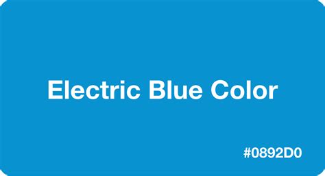 Electric Blue Color | vlr.eng.br