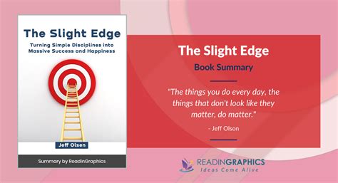 Book Summary - The Slight Edge (Jeff Olson)