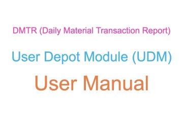 Indian Railway rolls out User Depot Module (UDM) for Stores Management