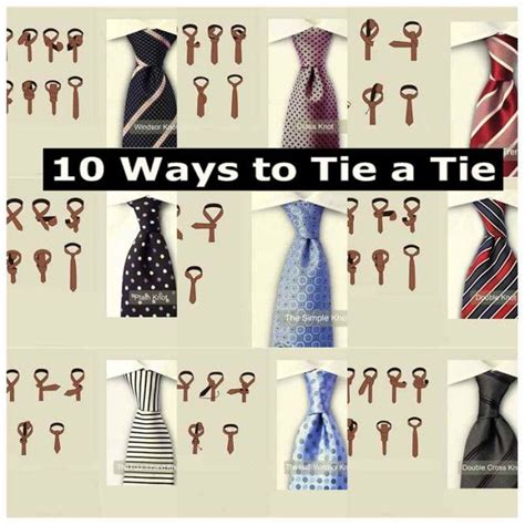 10 Ways to Tie a Tie