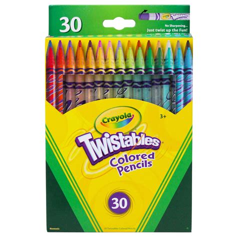 Crayola® Twistables Colored Pencils, 30 Count | BIN687409 – SupplyMe