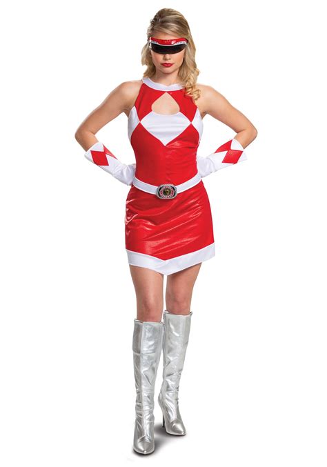 Women's Power Rangers Deluxe Red Ranger Costume