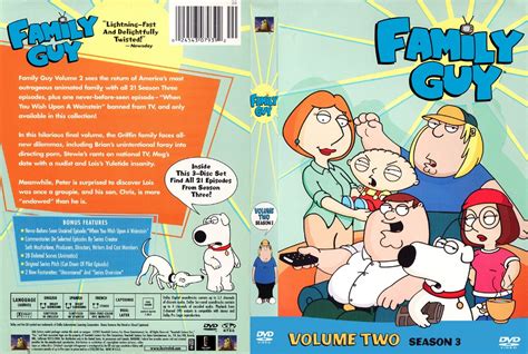 Family Guy: Volume 2: Season 3 - TV DVD Scanned Covers - Family Guy V2 ...