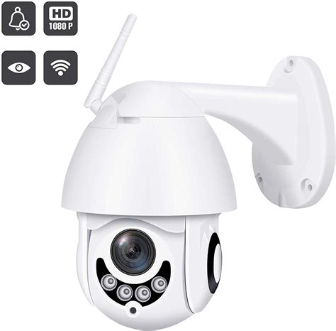 2020 Upgraded Full HD 1080P Security Surveillance Cameras Outdoor Waterproof Wireless PTZ Camera ...