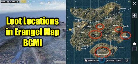 BGMI: Top 5 Loot Locations in Erangel map BGMI - PlayerZon Blog