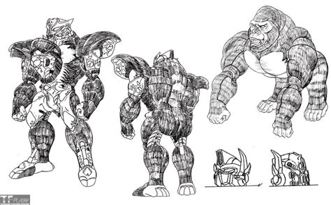 Beast Wars Character Designs