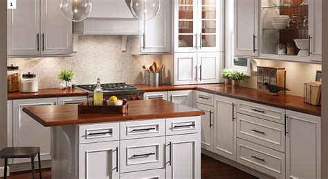 Kraftmaid Warm White Kitchen Cabinets | www.resnooze.com