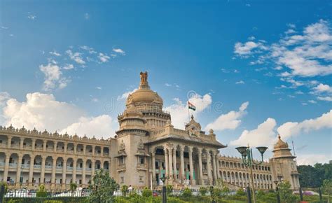 Vidhana Soudha in Bangalore Stock Image - Image of dome, culture: 258071849