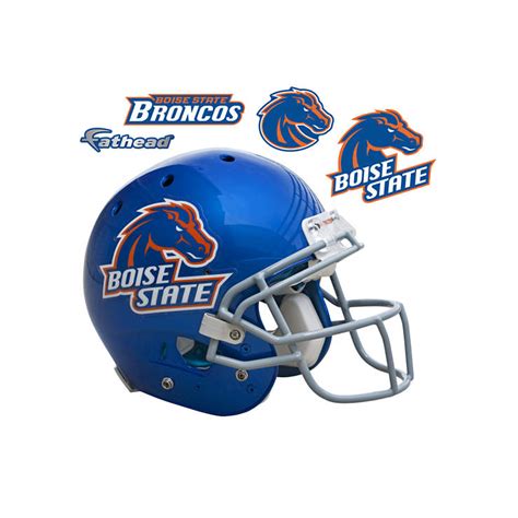 Boise State Broncos Helmet Wall Decal | Shop Fathead® for Boise State ...