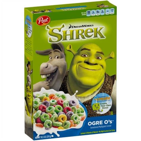 Post Dream Works Shrek Oger Os Cereal, 10.5 OZ - Kroger