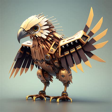 Amazing graphics bird robot by 1000 PLuS | Robot illustration, Robot ...