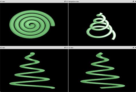 Tips for creating spiral and helix geometries – Ansys Optics