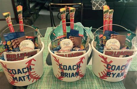 Baseball Coach Gift … | Team mom baseball, Baseball coach gifts, Baseball team party