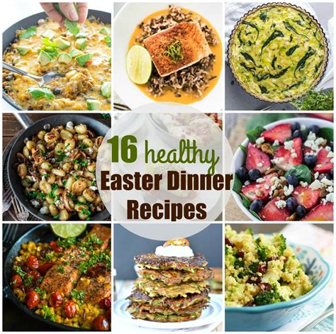 Easter dinner recipes |16 Healthy easter recipes - Sweetashoney