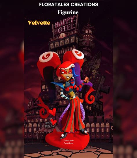 Velvette Inspired Figurine - Hazbin Hotel Fan Art (45415983) - Fanpop