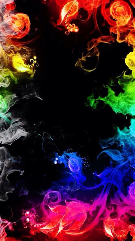 Fire Rainbow Wallpaper