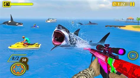 Shark Hunting: Animal Shooting Games - Shark Hunting Android Games #2 - YouTube