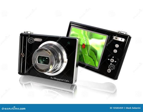 Digital Camera stock illustration. Illustration of media - 10585459