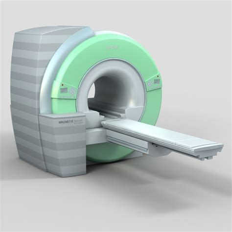 mri machine 3d model