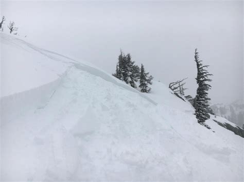 Large Avalanche Triggered by Skier on Jake's Peak, South Lake Tahoe, CA - SnowBrains