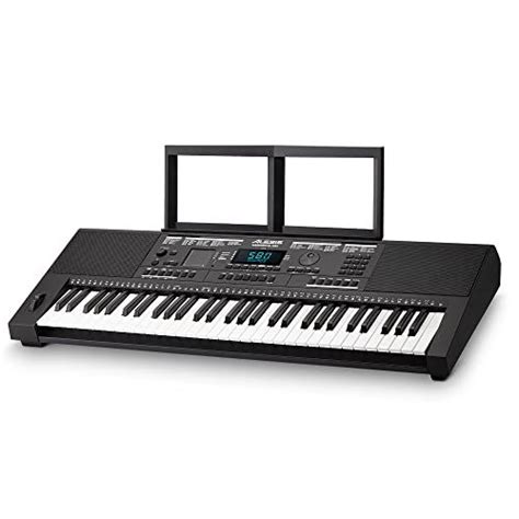 Alesis Harmony 61 Pro - 61 Key Keyboard Piano with Adjustable Touch Response, USB Midi, 580 ...