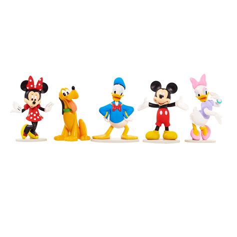 Disney Mickey Mouse Action Figure Set, 5 Pieces - Walmart.com | Mickey mouse, Disney mickey ...