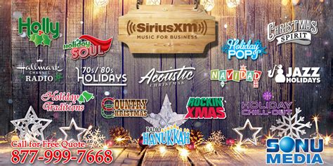 christmas music siriusxm Enjoy 17 siriusxm holiday music channels ...