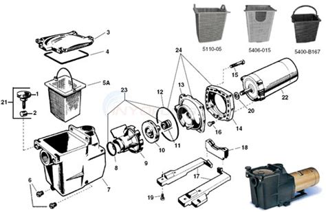 Hayward Super Pump Parts - INYOPools.com