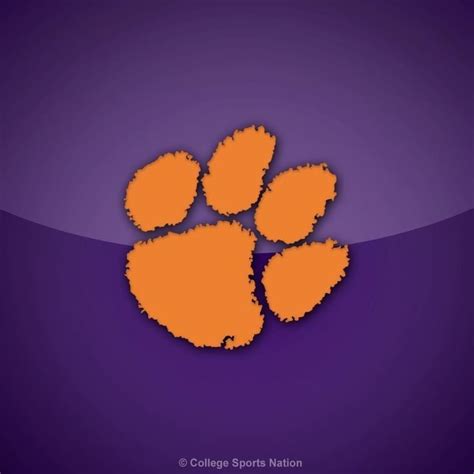 Clemson Tiger Paw Wallpaper - WallpaperSafari