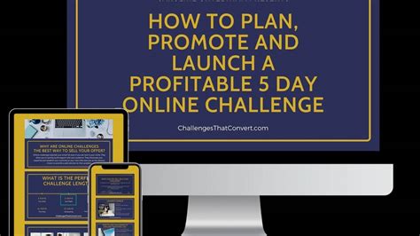 How To Plan, Prepare and Launch a Profitable 5 Day Challenge Launch