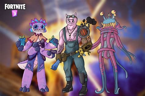 7 Fortnite skin concepts that players would love to see in Chapter 3