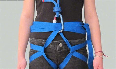 not know your knots? - Imgur - animated emergency harness instructions ...