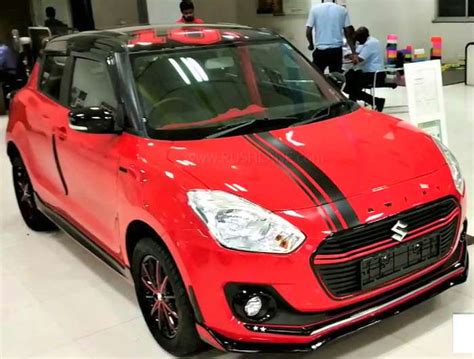 Maruti Swift modified by authorized dealer - Calls it Swift Sport