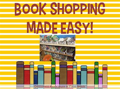 Crisscross Applesauce In First Grade: Book Shopping for Read-to-Self {Daily 5}