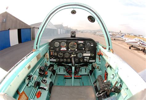 Cockpit view from EC-JKM Beech A45 (T34-A) Mentor FPAC LEL… | Flickr