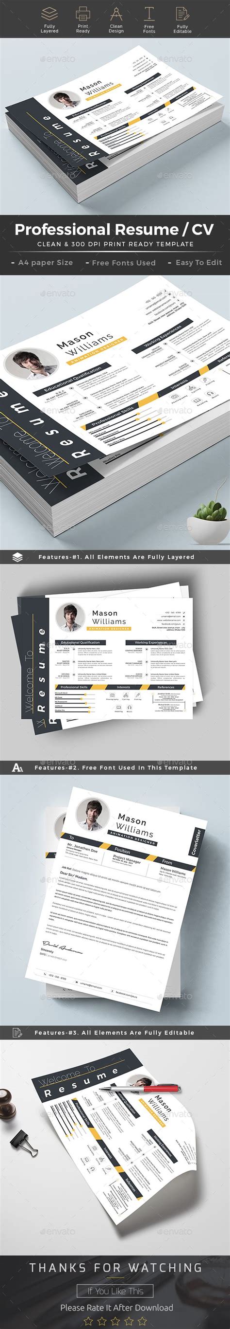 Landscape Design Resume Template