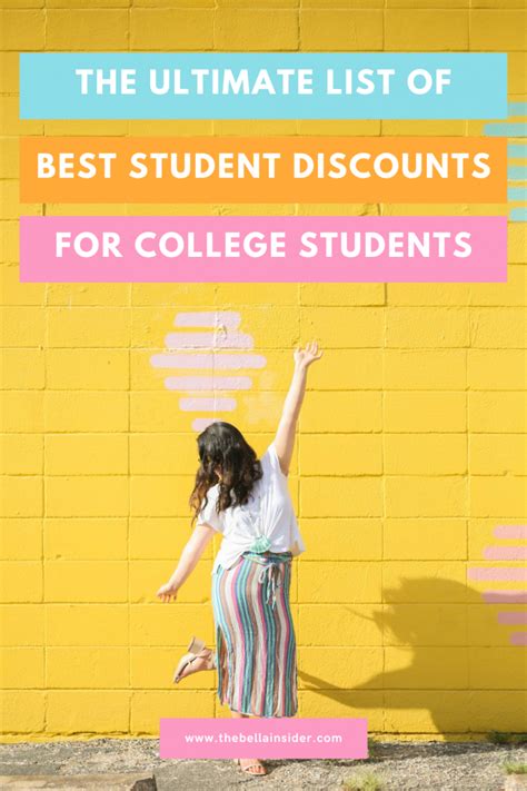 Ultimate List of Best Student Discounts [2021 Updated] - The Bella Insider