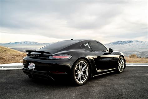 Wallpaper PORSCHE 718 Cayman, Porsche, Automobile, Nero, Sportscar ...