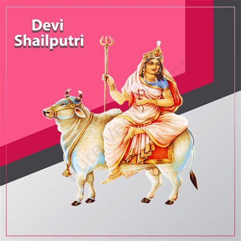 Worship Maa Shailputri on the 1st day of Navaratri