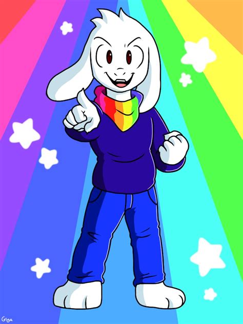 Asriel And Frisk Fan Art