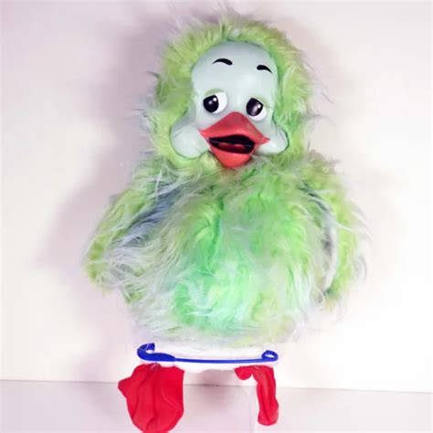 VINTAGE TEBRO ORVILLE The Duck 15" Hand Puppet Soft Toy With Nappy Keith Harris £49.99 - PicClick UK