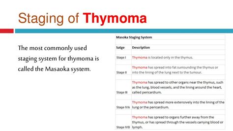 Thymoma: Staging, Symptoms, Diagnosis & Chances Of Recovery