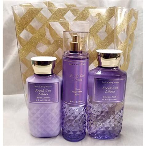 Bath and Body Works - Fresh Cut Lilacs - Body Care - Full Size 3 Piece ...