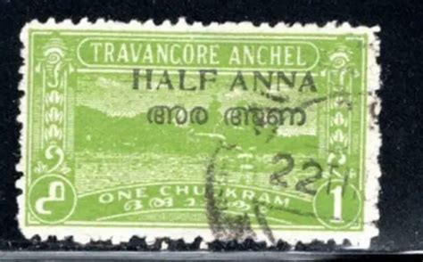 BRITISH COMMON WEALTH India States Travancore Overprint Stamps Used Lot 726F £2.21 - PicClick UK