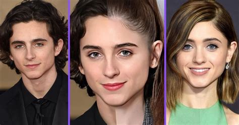 Rumores del parecido entre Timothée Chalamet y Natalia Dyer