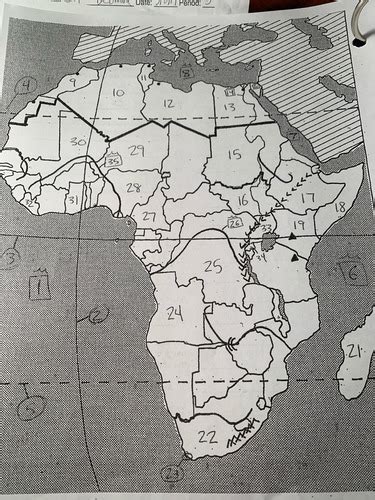 Africa map quiz Flashcards | Quizlet