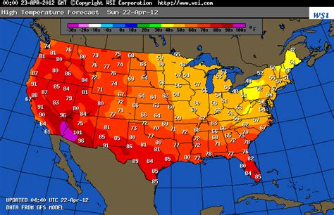 Us National Weather Forecast Map