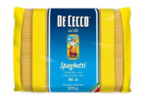 De Cecco #12 Spaghetti Bulk Pasta, 5 lbs