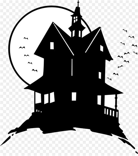 haunted house silhouette clip art 10 free Cliparts | Download images on Clipground 2024