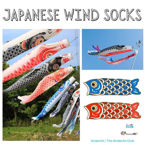 Japanese Windsock Craft — KinderArt